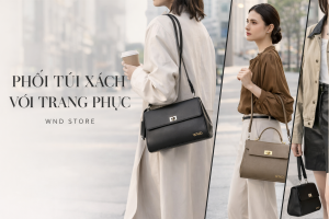 Phối túi xách với trang phục
